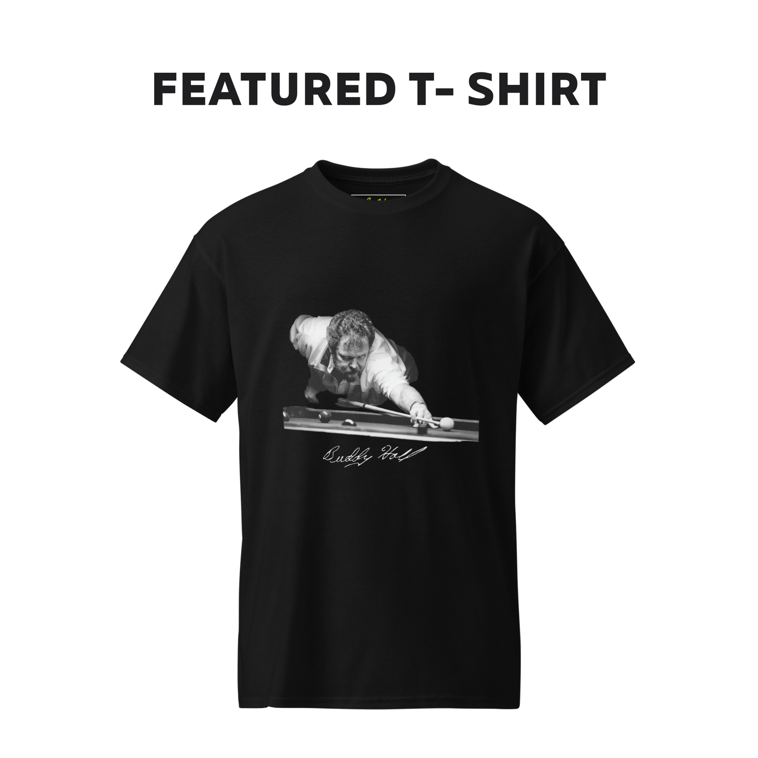 Men's Featured T-Shirt: Buddy "The Rifleman" Hall Signature T-Shirt - Men's
