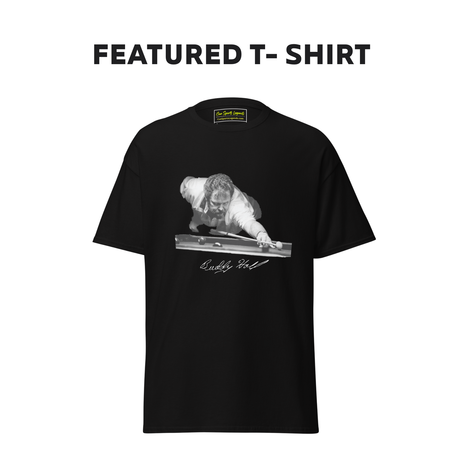 Women's Featured T-Shirt: Buddy "The Rifleman" Hall Signature T-Shirt - Women's