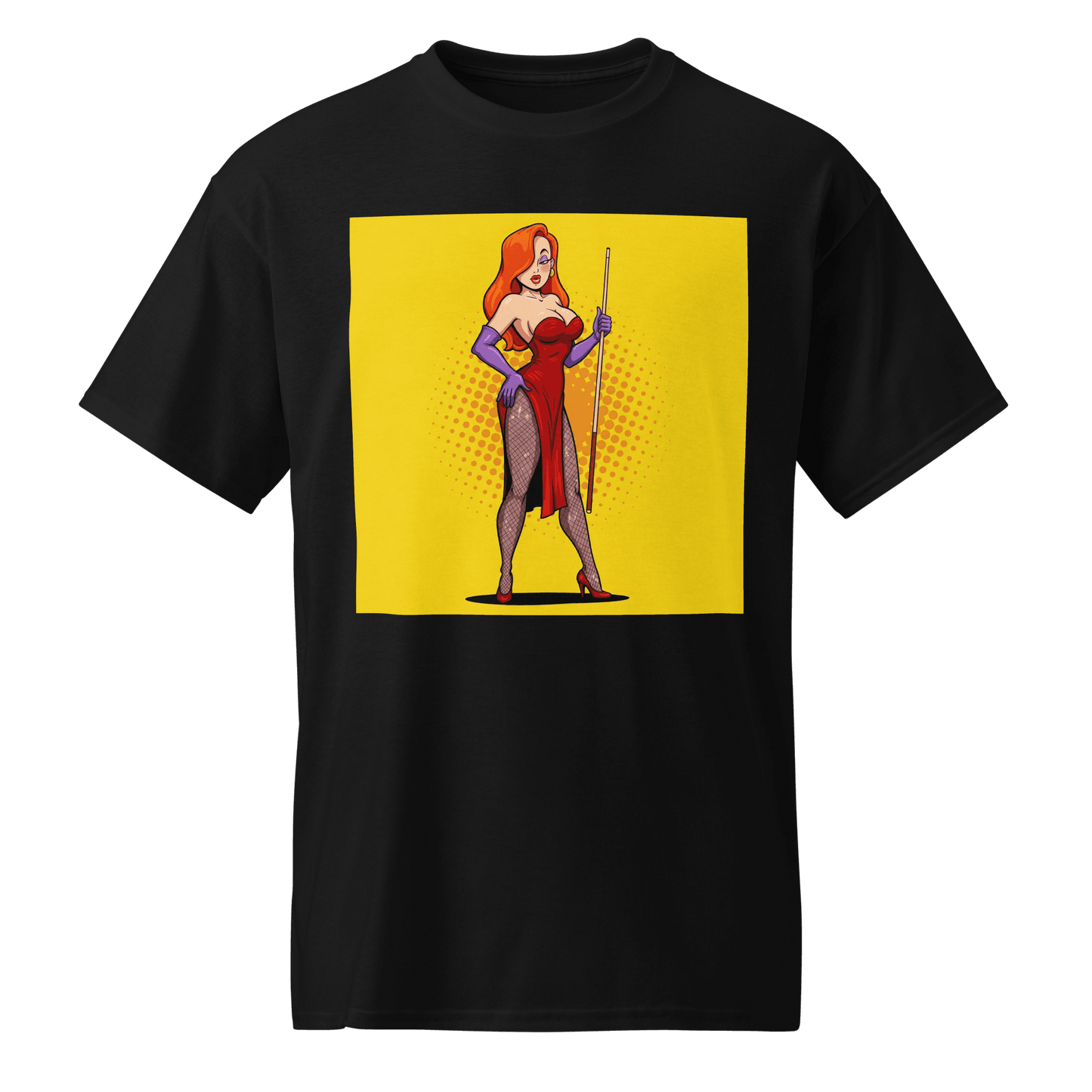 Pinup Girl #12 T-Shirt - Men's - Black - Front