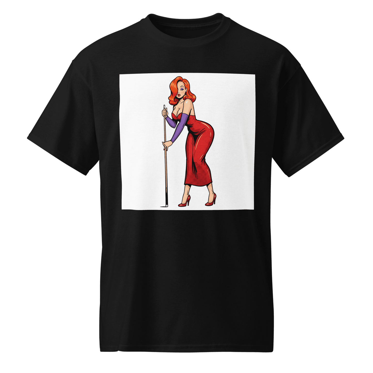 Pinup Girl #15 T-Shirt - Men's - Black - Front