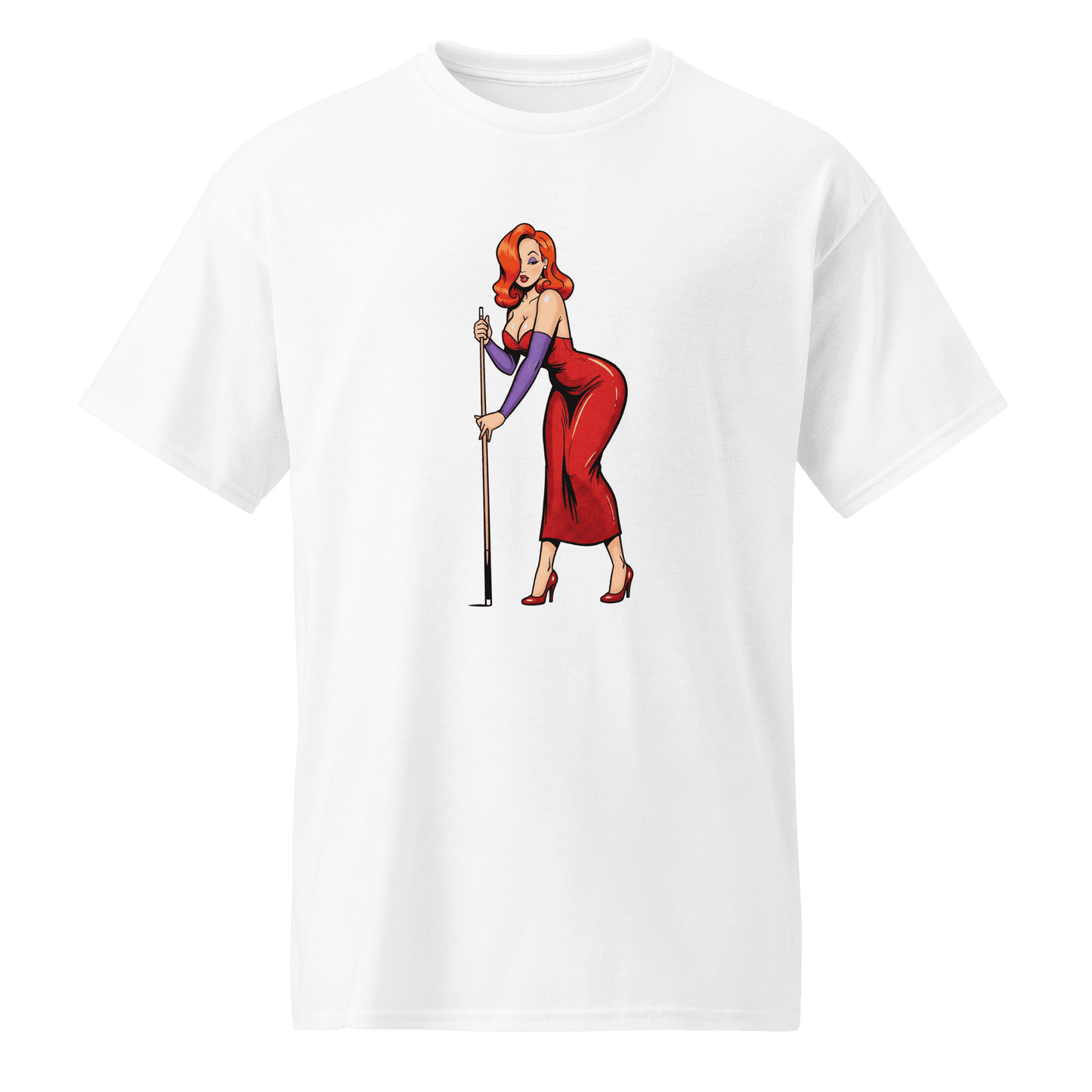 Pinup Girl #15 T-Shirt - Men's - White - Front