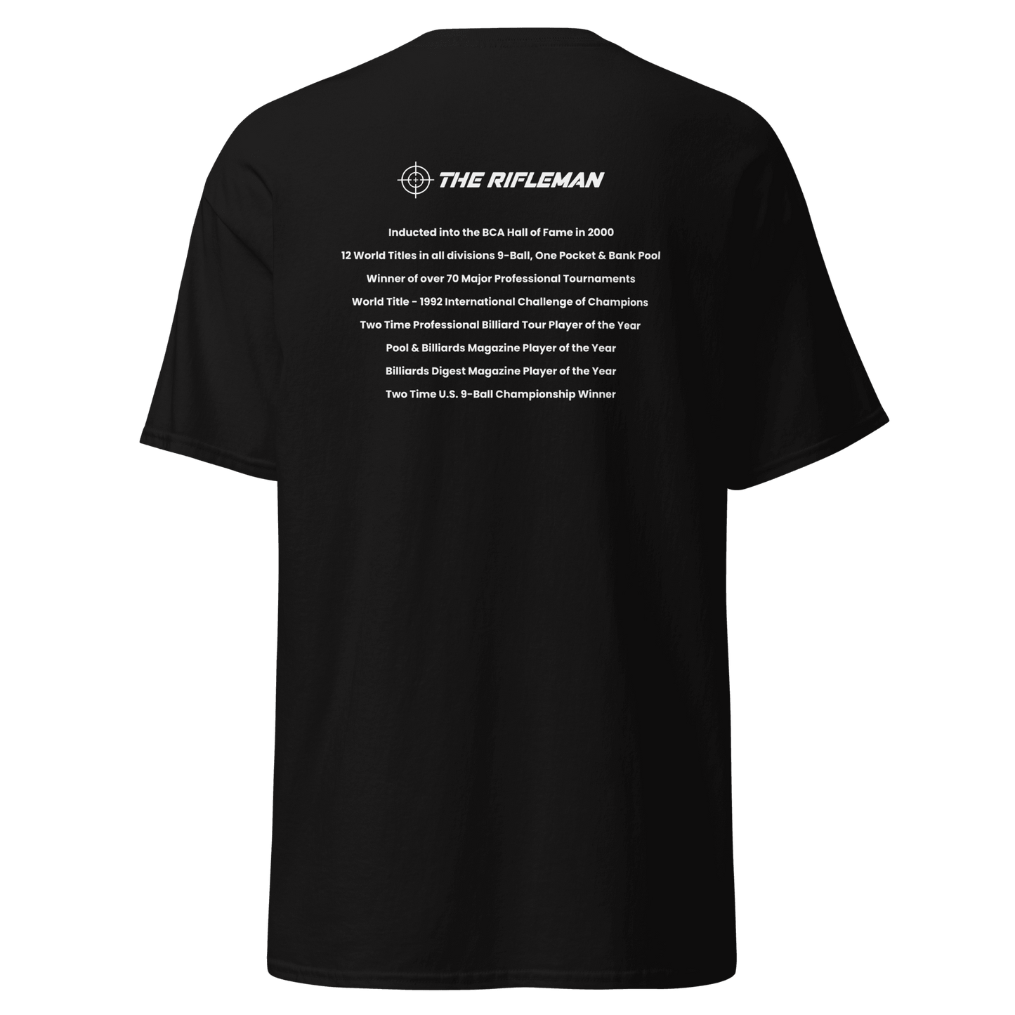 Buddy "The Rifleman" Hall Signature T-Shirt - Women's - Black