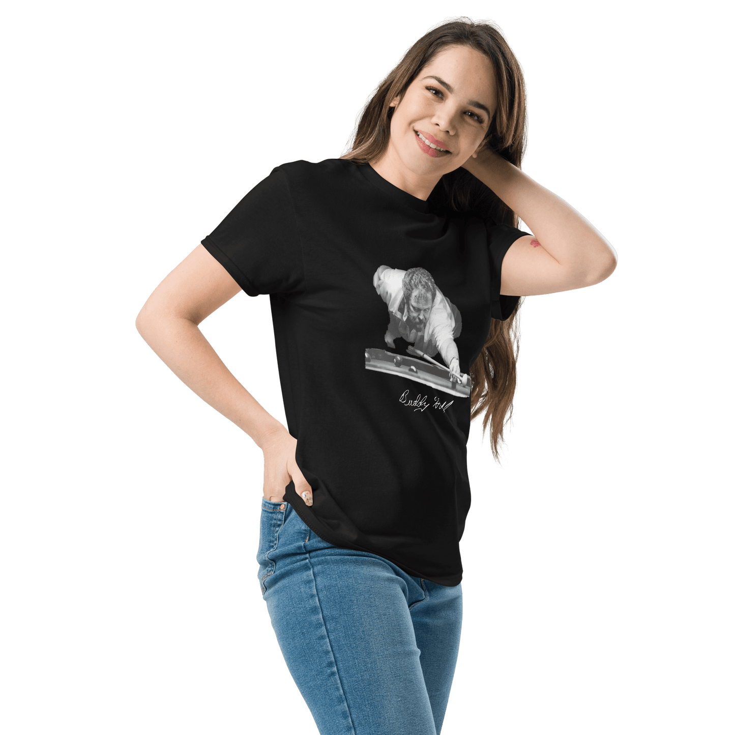 Buddy "The Rifleman" Hall Signature T-Shirt - Women's - Black
