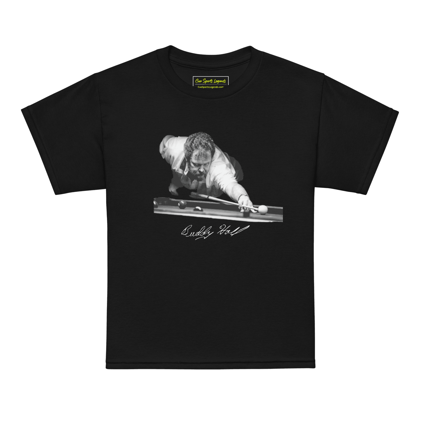 Buddy "The Rifleman" Hall Signature T-Shirt - Youth - Black - Front