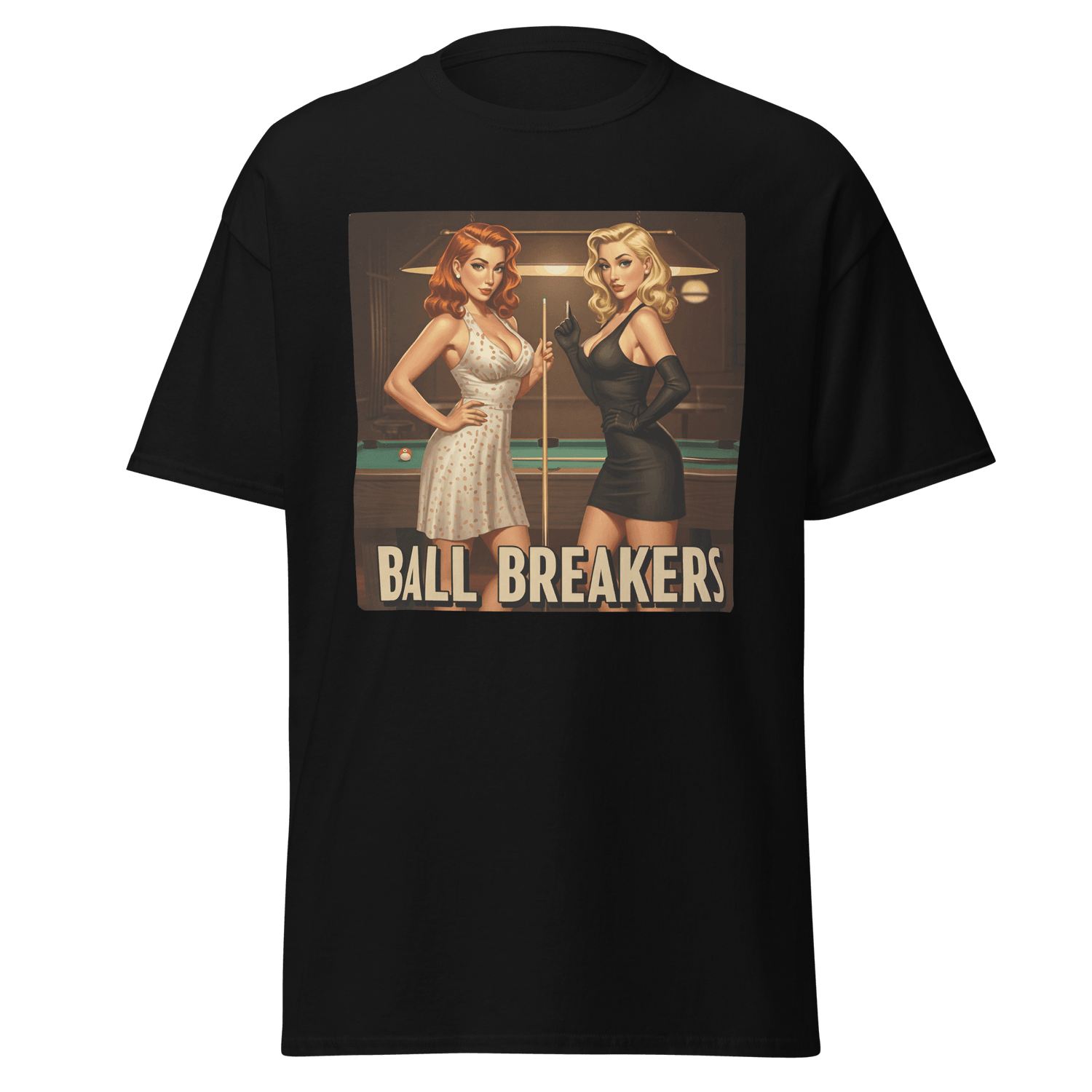 Women's "Ball Breakers" T-Shirts - Cue Sports Legends