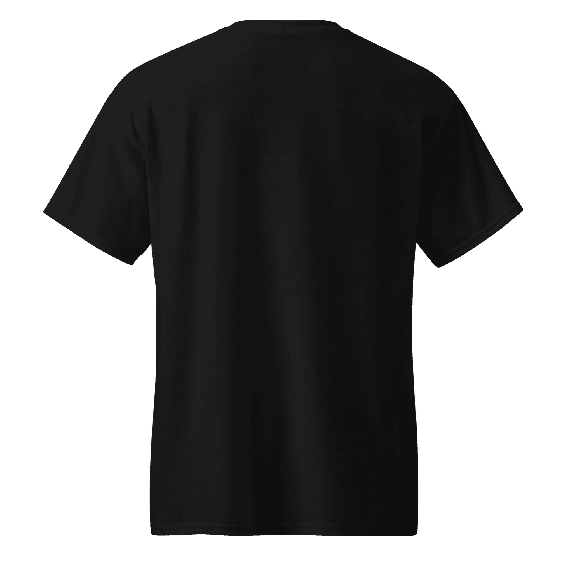 "Stroke It. Don't Poke It" T-Shirt - Men's - Black - Back