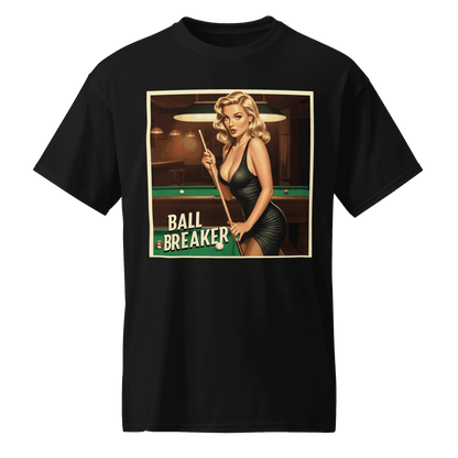 "Ball Breaker" #1 T-Shirt - Men's - Black - Front