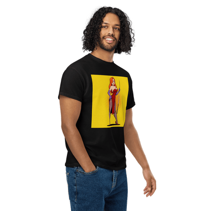 Pinup Girl #12 T-Shirt - Men's - Black - Front