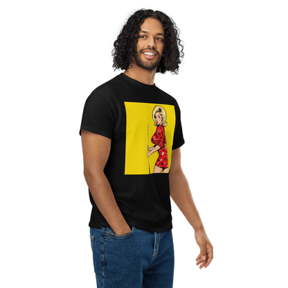 Pinup Girl #14 T-Shirt - Men's - Black - Front