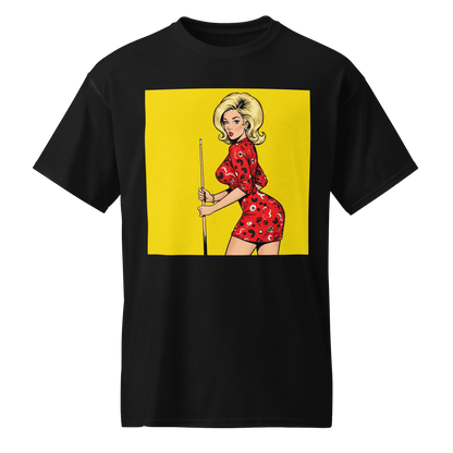 Pinup Girl #14 T-Shirt - Men's - Black - Front
