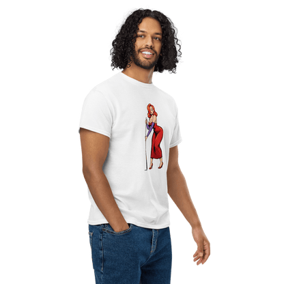 Pinup Girl #15 T-Shirt - Men's - White - Front