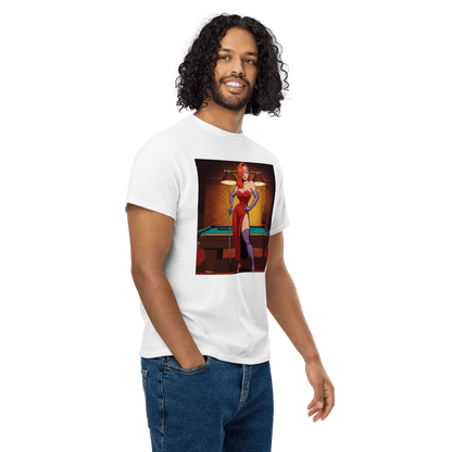 Pinup Girl #16 T-Shirt - Men's - White - Front
