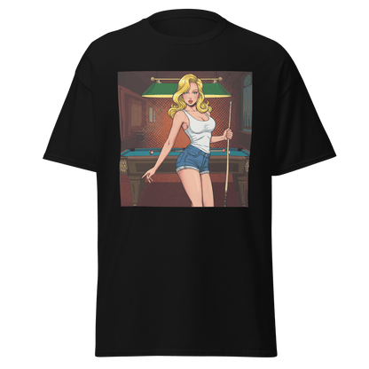 Pinup Girl #5 T-Shirt - Women's - Black - Front