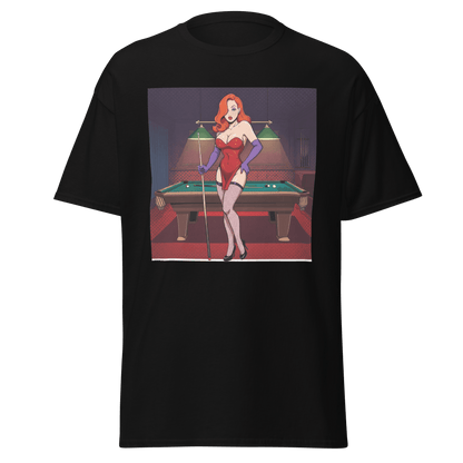 Pinup Girl #7 T-Shirt - Women's - Black - Front