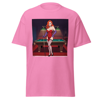Pinup Girl #7 T-Shirt - Women's - Pink - Front