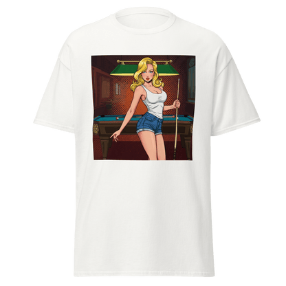 Pinup Girl #5 T-Shirt - Women's - White - Front