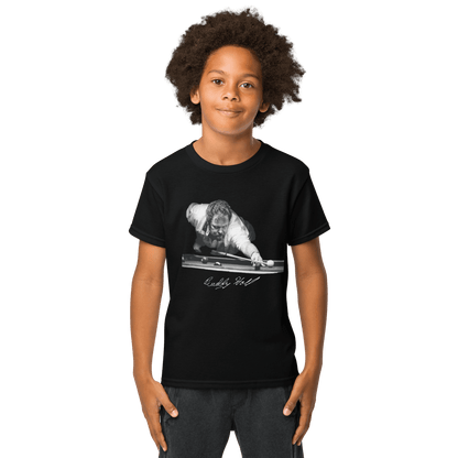 Buddy "The Rifleman" Hall Signature T-Shirt - Youth - Black - Front